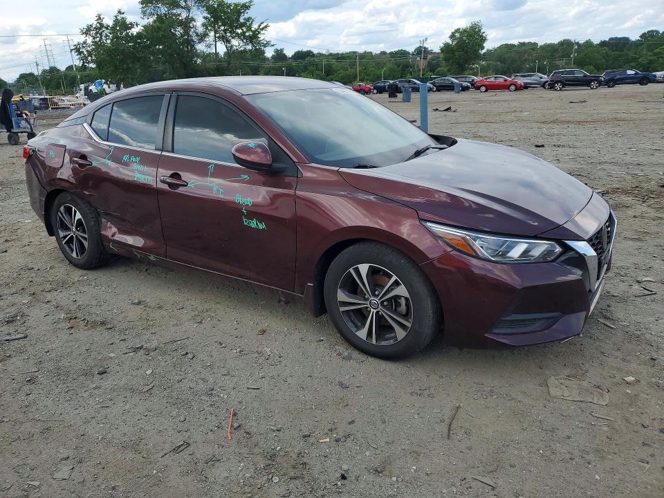 Продажа на аукционе авто 2021 Nissan Sentra, vin: 3N1AB8CV9MY301188, номер лота: 53402776
