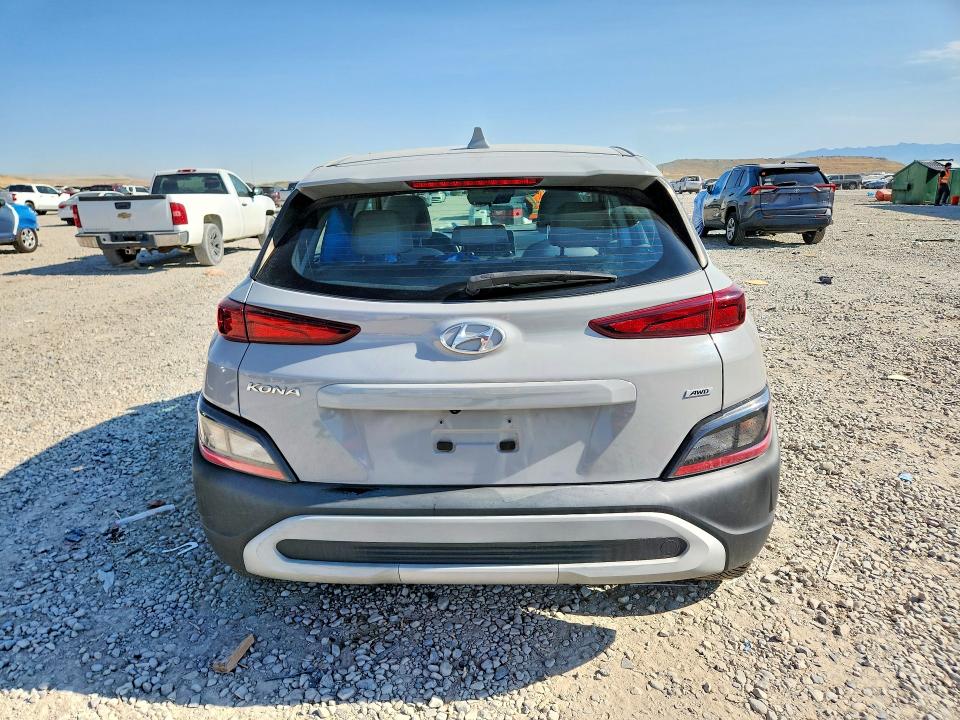 58222416 :رقم المزاد ، KM8K2CAB7NU804621 vin ، 2022 Hyundai Kona مزاد بيع