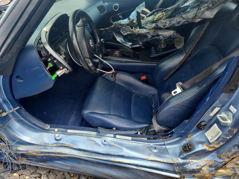 53692576 :رقم المزاد ، JHMAP11472T002562 vin ، 2002 Honda S 2000 مزاد بيع