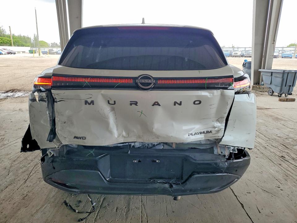 2025 Nissan Murano მანქანა იყიდება აუქციონზე, vin: 5N1AZ3DT4SC106545, აუქციონის ნომერი: 56660256