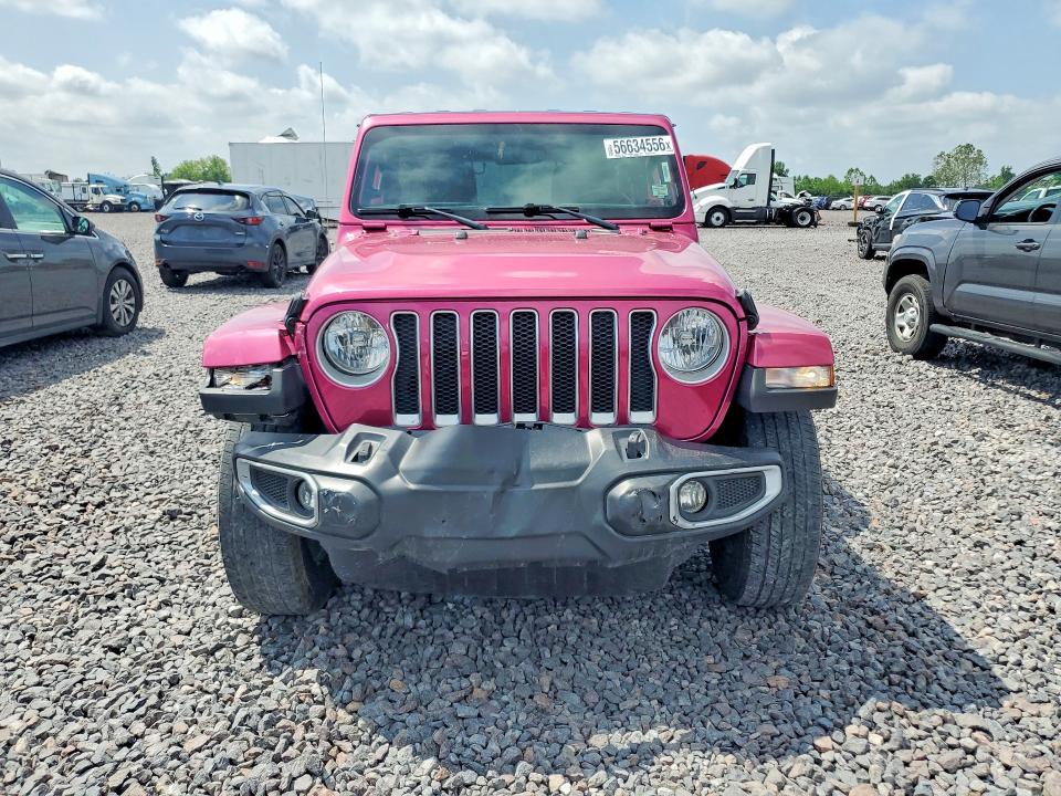 2022 Jeep Wrangler Unlimited მანქანა იყიდება აუქციონზე, vin: 1C4HJXEG7NW104715, აუქციონის ნომერი: 56634556
