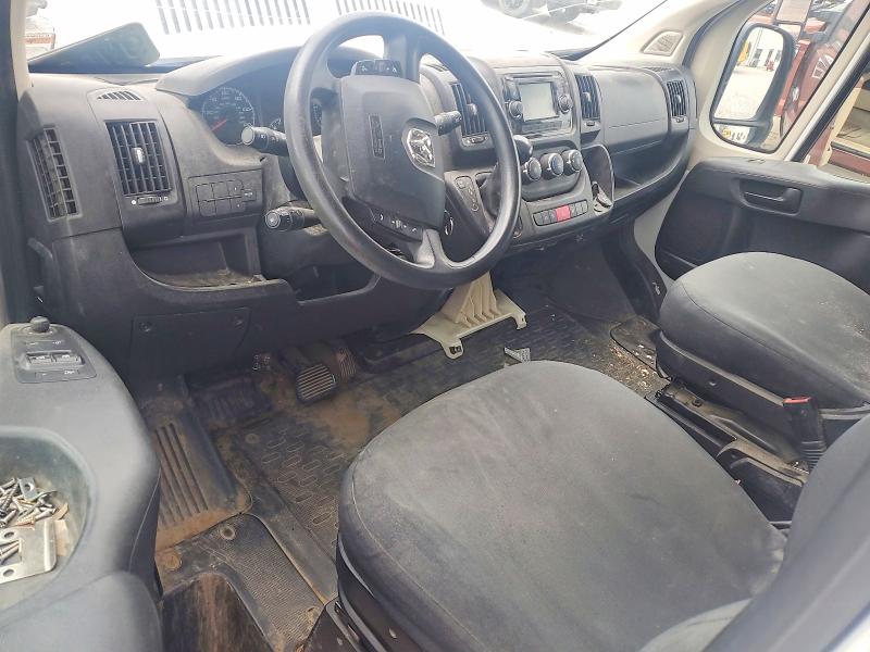 55895446 :رقم المزاد ، 3C6TRVAG7HE549054 vin ، 2017 Ram Promaster 1500 مزاد بيع