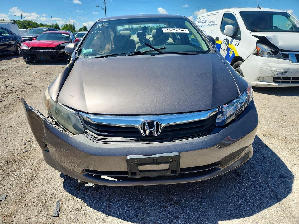 Продаж на аукціоні авто 2012 Honda Civic, vin: 19XFB2F51CE086868, номер лоту: 55008566