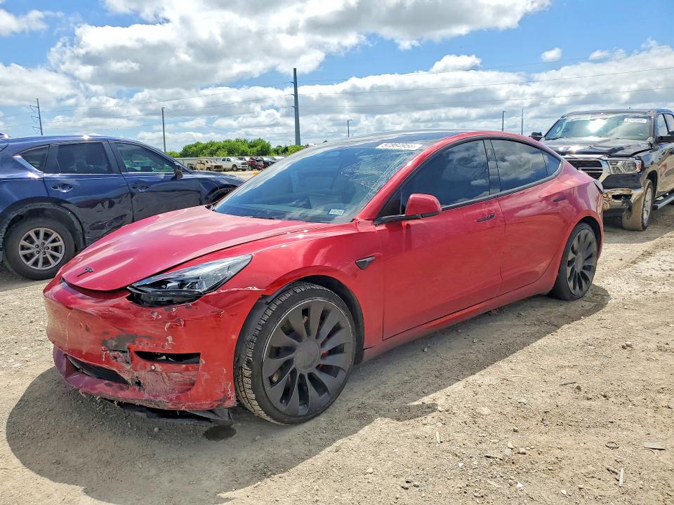 Продаж на аукціоні авто 2022 Tesla Model 3, vin: 5YJ3E1EC1NF343674, номер лоту: 57864956