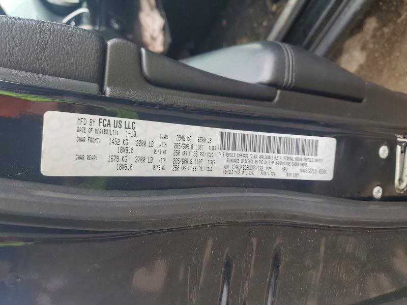 Продажа на аукционе авто 2019 Jeep Grand Cherokee, vin: 1C4RJFBG3KC667132, номер лота: 58298296