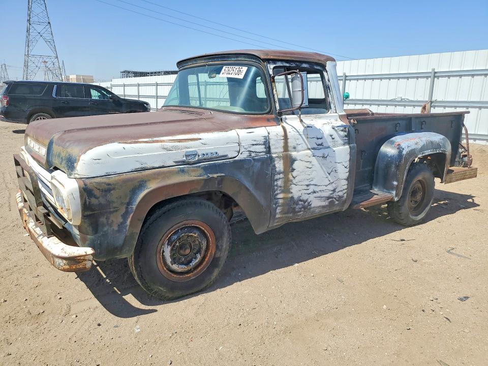 Aukcja sprzedaży 1959 Ford F, vin: F25C9R17857, numer aukcji: 57625136