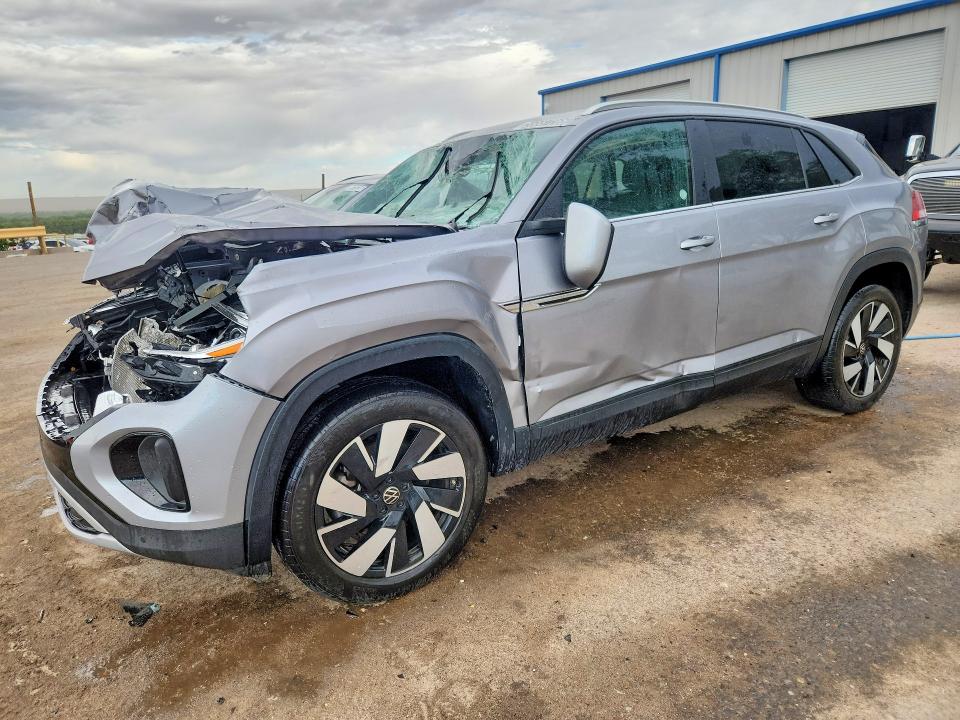 56687266 :رقم المزاد ، 1V2WE2CA3SC213214 vin ، 2025 Volkswagen Atlas Cross Sport مزاد بيع