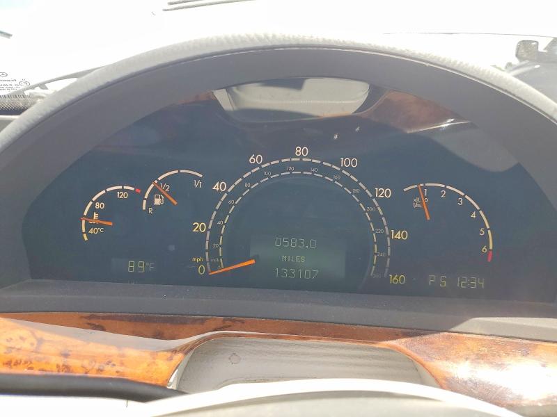 2002 Mercedes-benz S მანქანა იყიდება აუქციონზე, vin: WDBNG75J12A286612, აუქციონის ნომერი: 57944466