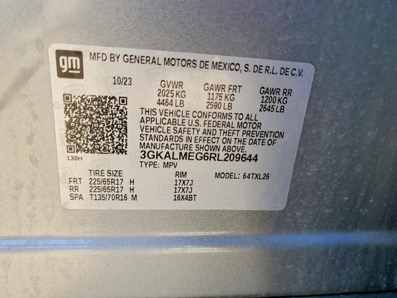 Продажа на аукционе авто 2024 Gmc Terrain, vin: 3GKALMEG6RL209644, номер лота: 55502586
