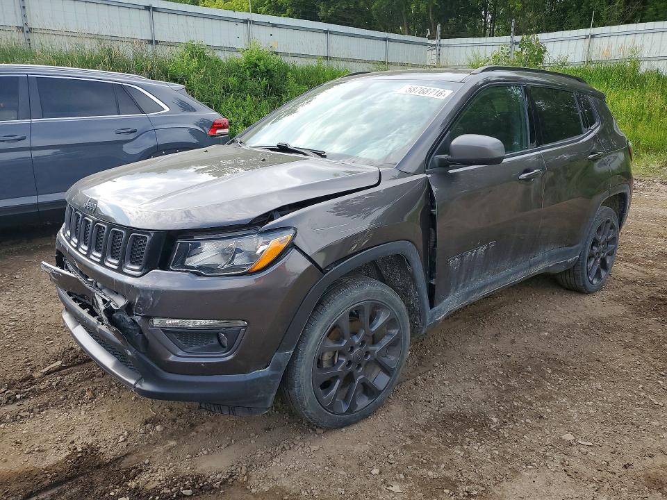 2021 Jeep Compass მანქანა იყიდება აუქციონზე, vin: 3C4NJDEB7MT513128, აუქციონის ნომერი: 58768716