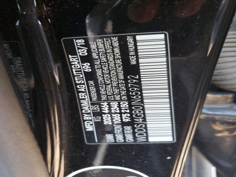 Продажа на аукционе авто 2018 Mercedes-benz Cla, vin: WDDSJ4GB0JN659792, номер лота: 58683286