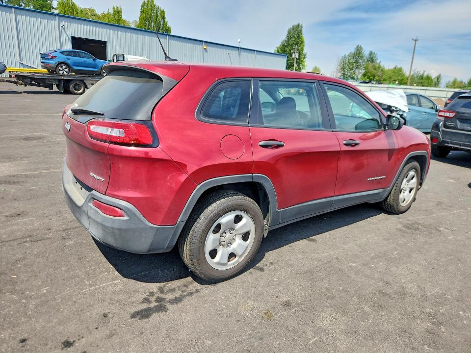 2017 Jeep Cherokee მანქანა იყიდება აუქციონზე, vin: 1C4PJLAB9HD231822, აუქციონის ნომერი: 58832696