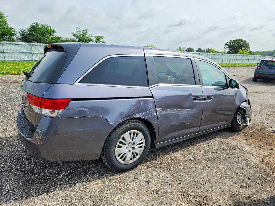 58807776 :رقم المزاد ، 5FNRL5H20GB092577 vin ، 2016 Honda Odyssey مزاد بيع