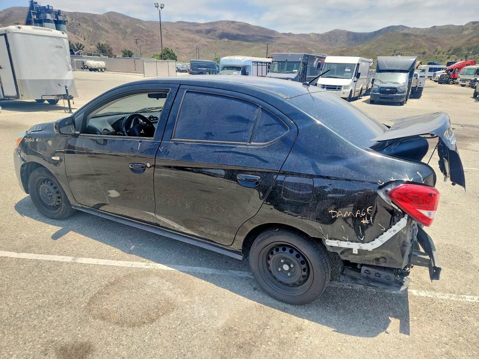 57538096 :رقم المزاد ، ML32F3FJ6LHF06100 vin ، 2020 Mitsubishi Mirage مزاد بيع