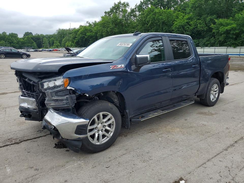 58325236 :رقم المزاد ، 3GCUYDED4MG470093 vin ، 2021 Chevrolet Silverado مزاد بيع