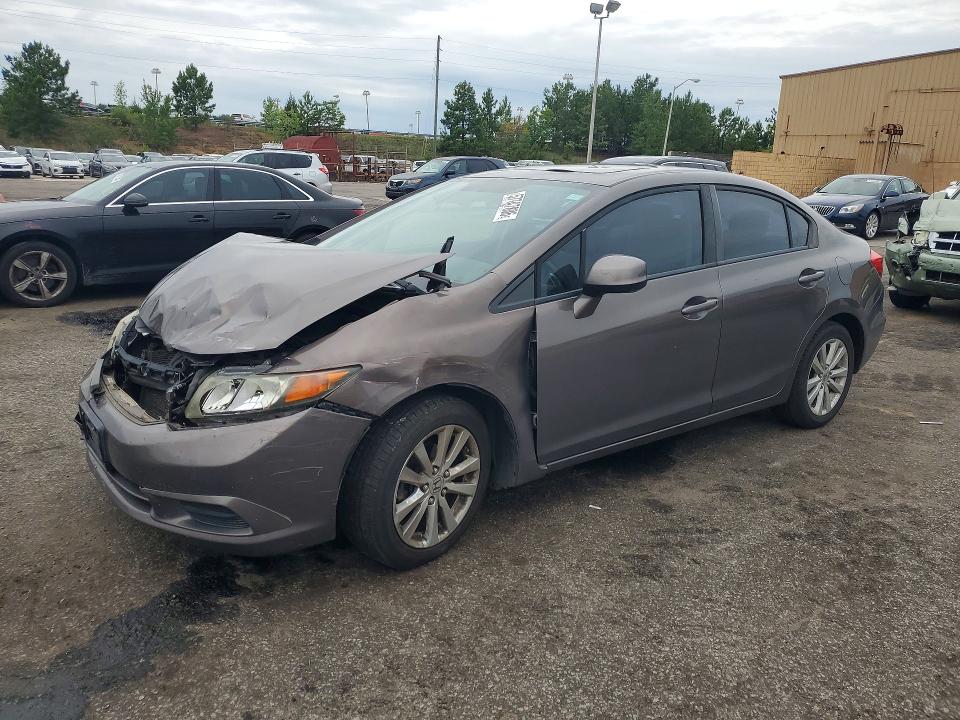 2012 Honda Civic მანქანა იყიდება აუქციონზე, vin: 19XFB2F88CE004922, აუქციონის ნომერი: 57747886