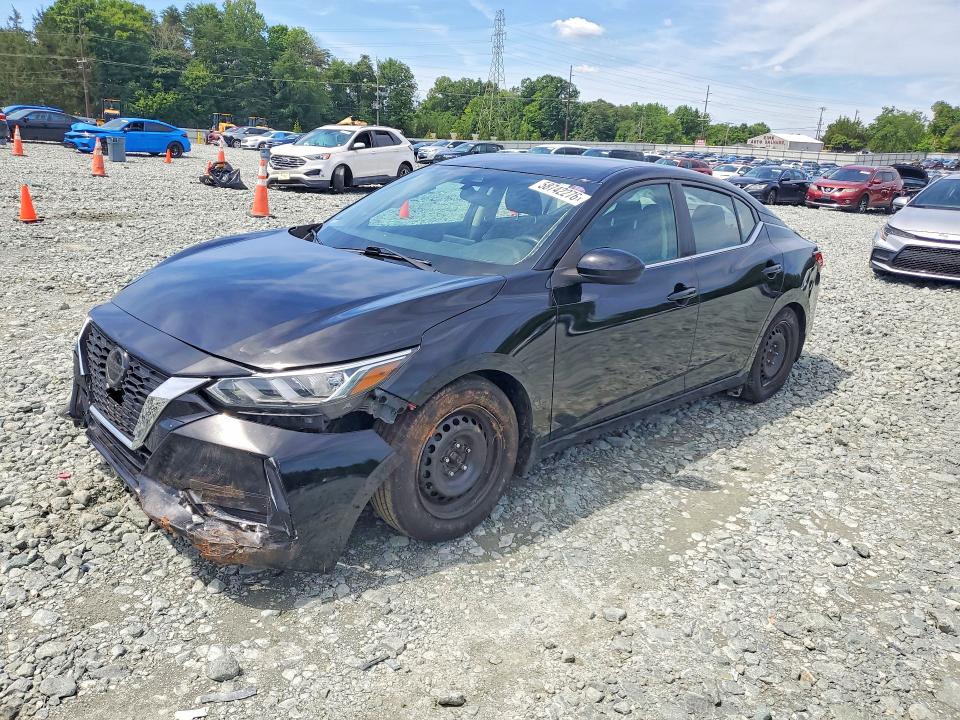 Продажа на аукционе авто 2020 Nissan Sentra, vin: 3N1AB8BV7LY217452, номер лота: 58742276