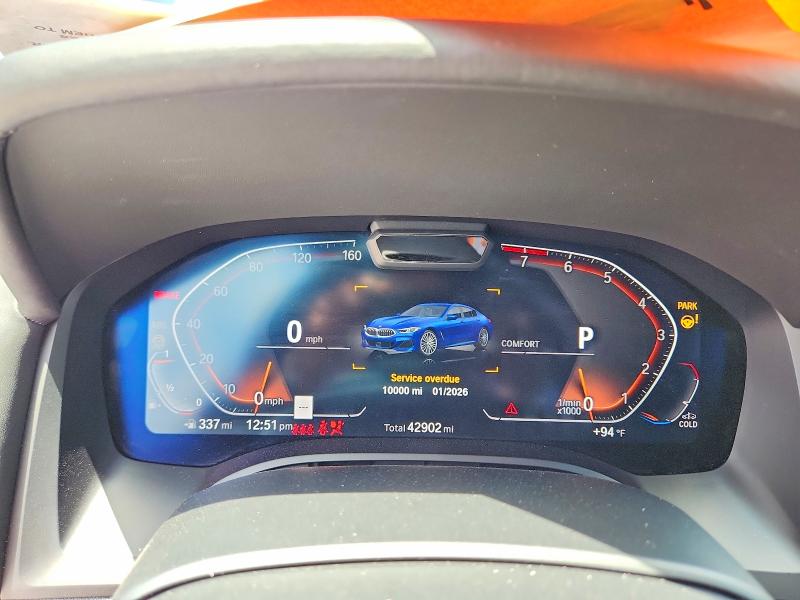 Aukcja sprzedaży 2023 Bmw 840xi, vin: WBAGV4C0XPCM28649, numer aukcji: 55656326