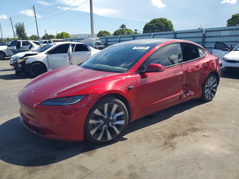 Aukcja sprzedaży 2025 Tesla Model 3, vin: 5YJ3E1EB4SF951871, numer aukcji: 58021396