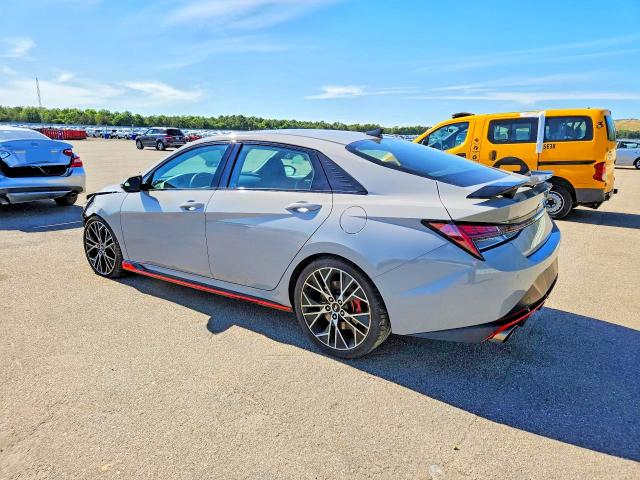 2022 Hyundai Elantra N მანქანა იყიდება აუქციონზე, vin: KMHLW4AK8NU005302, აუქციონის ნომერი: 56981376