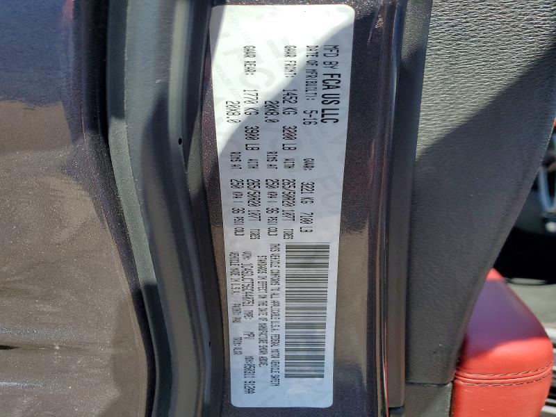 57048346 :رقم المزاد ، 1C4SDJCT5GC440751 vin ، 2016 Dodge Durango مزاد بيع