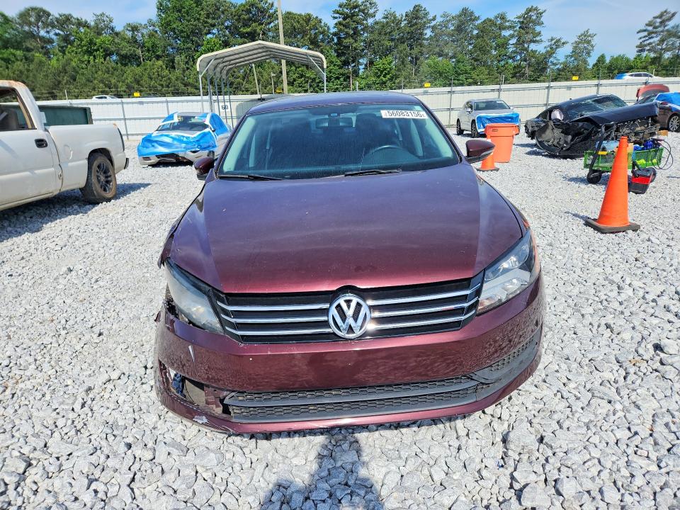56083156 :رقم المزاد ، 1VWBP7A34CC007121 vin ، 2012 Volkswagen Passat مزاد بيع