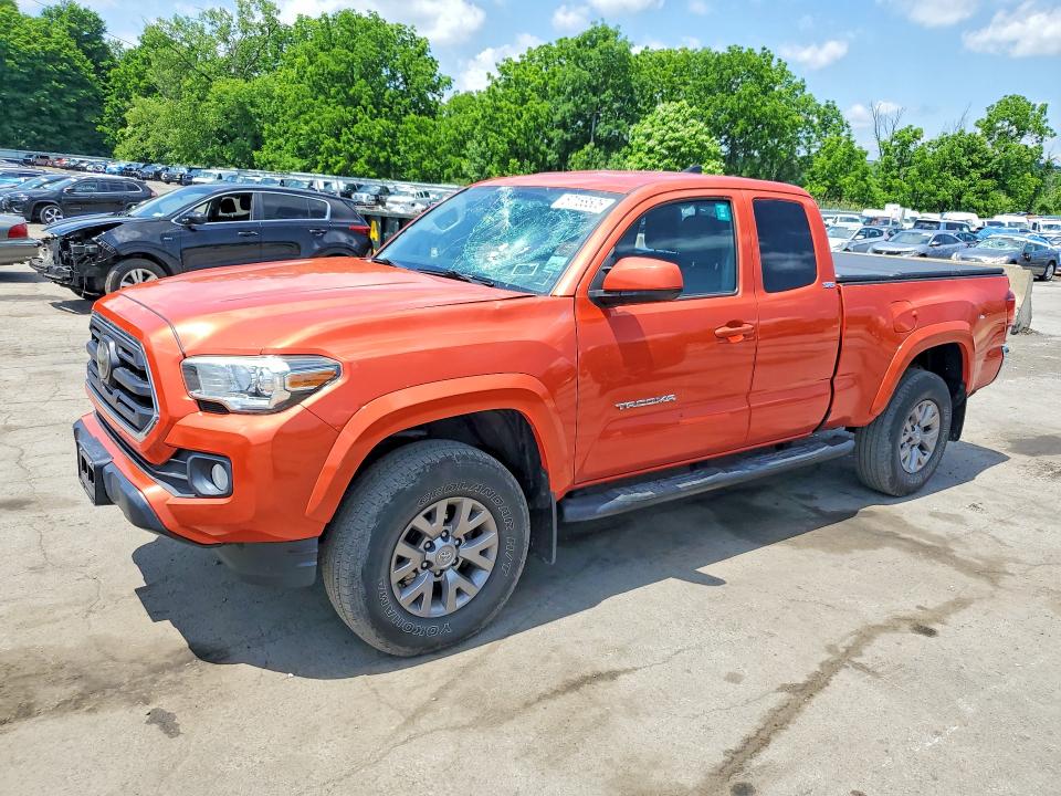 2018 Toyota Tacoma მანქანა იყიდება აუქციონზე, vin: 5TFSX5ENXJX062472, აუქციონის ნომერი: 57158506