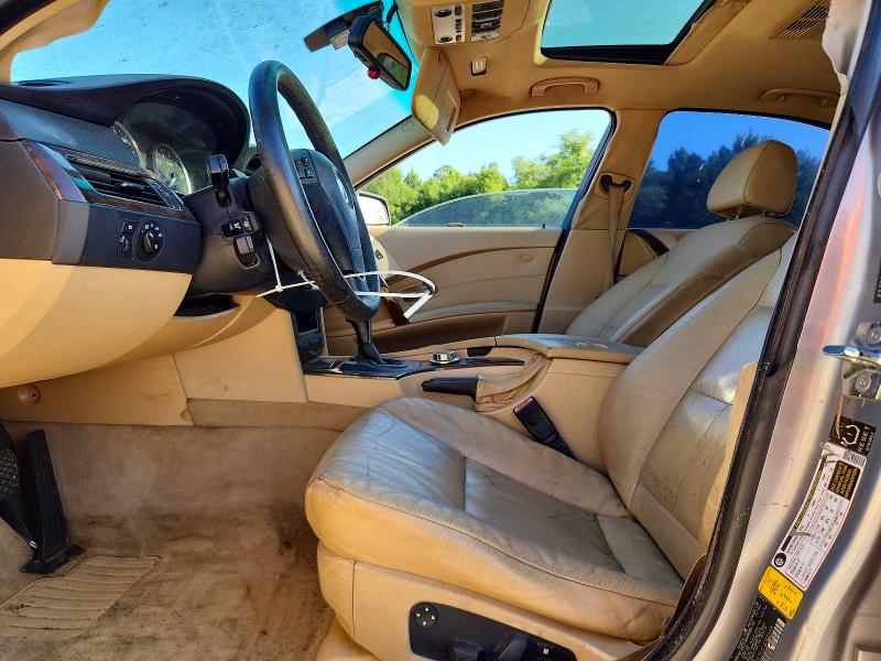 2006 Bmw 525 მანქანა იყიდება აუქციონზე, vin: WBANF33516CS37128, აუქციონის ნომერი: 58571136