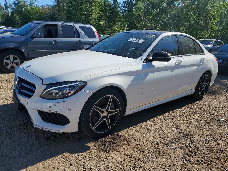 58442636 :رقم المزاد ، 55SWF4KB5HU185026 vin ، 2017 Mercedes-benz C مزاد بيع