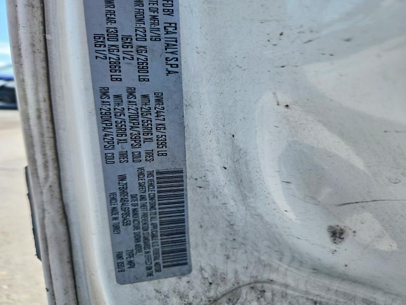 85791465 :رقم المزاد ، ZFBHRFAB4L6P85459 vin ، 2020 Ram Promaster City مزاد بيع
