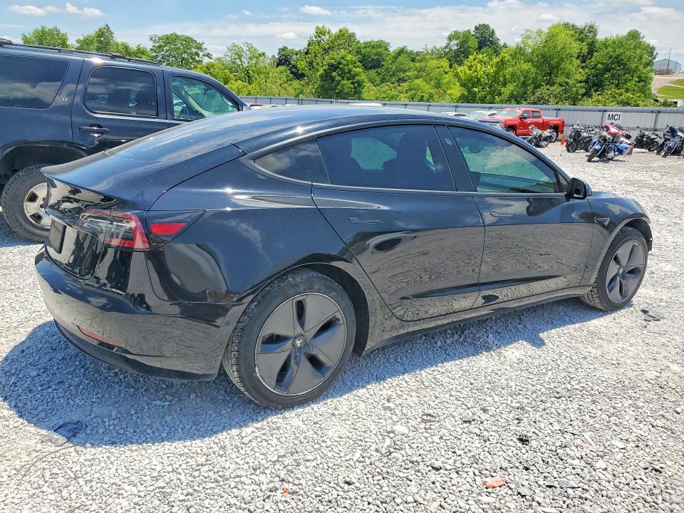 2020 Tesla Model 3 მანქანა იყიდება აუქციონზე, vin: 5YJ3E1EA1LF609223, აუქციონის ნომერი: 54884006