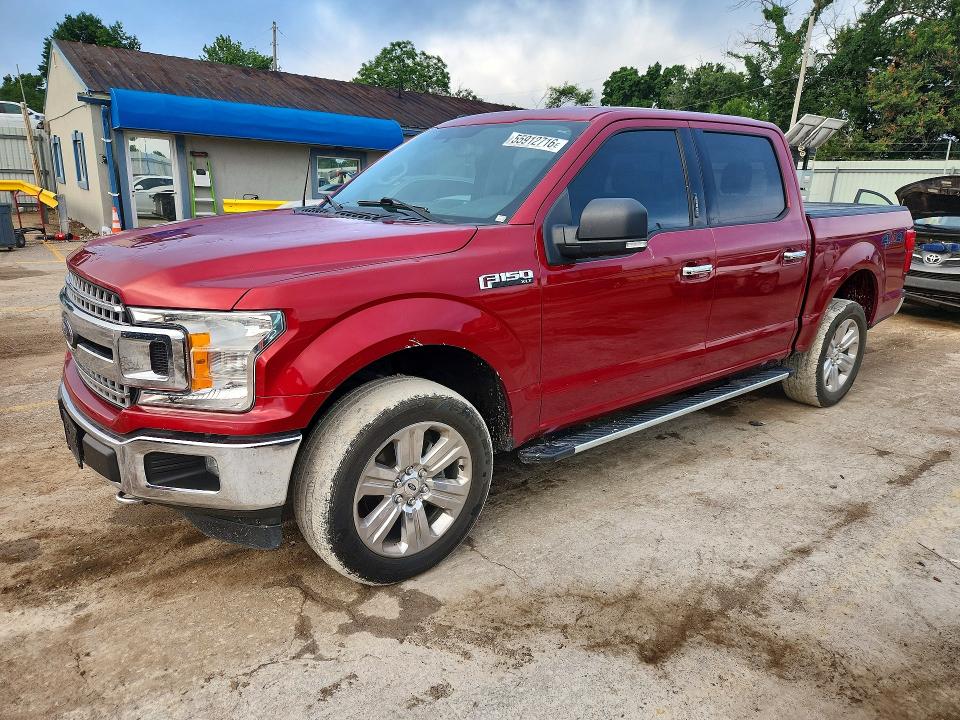 Продаж на аукціоні авто 2018 Ford F150, vin: 1FTEW1EG5JKG04391, номер лоту: 55912716