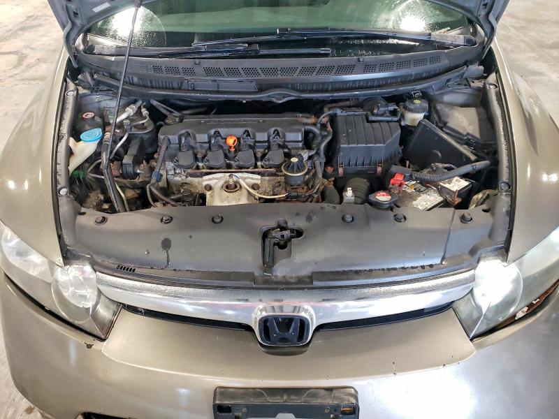 2007 Honda Civic მანქანა იყიდება აუქციონზე, vin: 2HGFA16597H106907, აუქციონის ნომერი: 57721306
