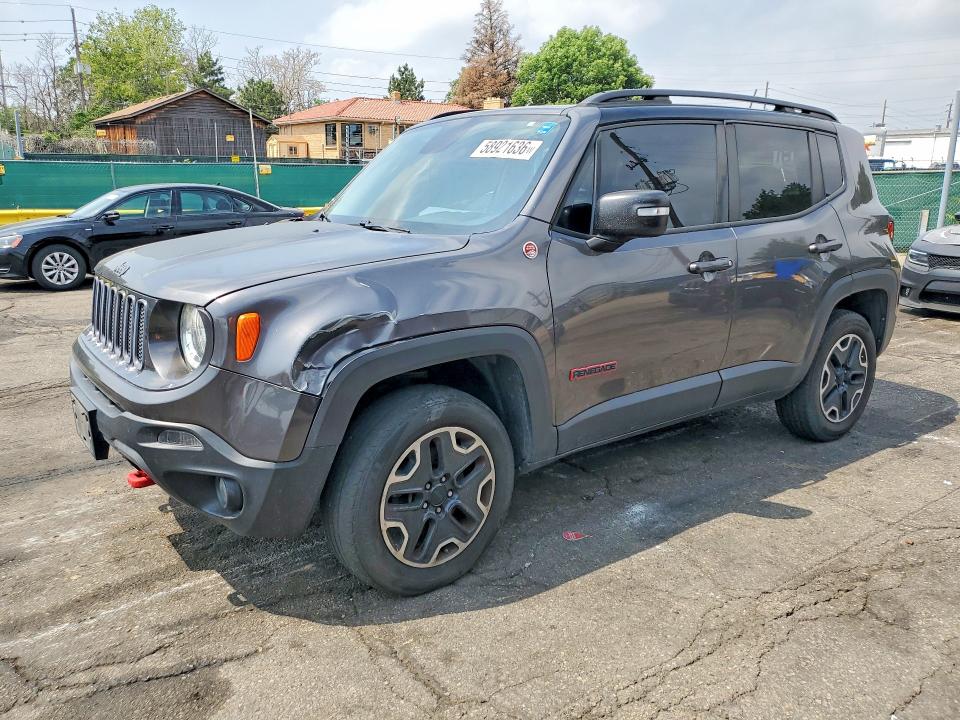Продажа на аукционе авто 2016 Jeep Renegade, vin: ZACCJBCT9GPC62910, номер лота: 58921636