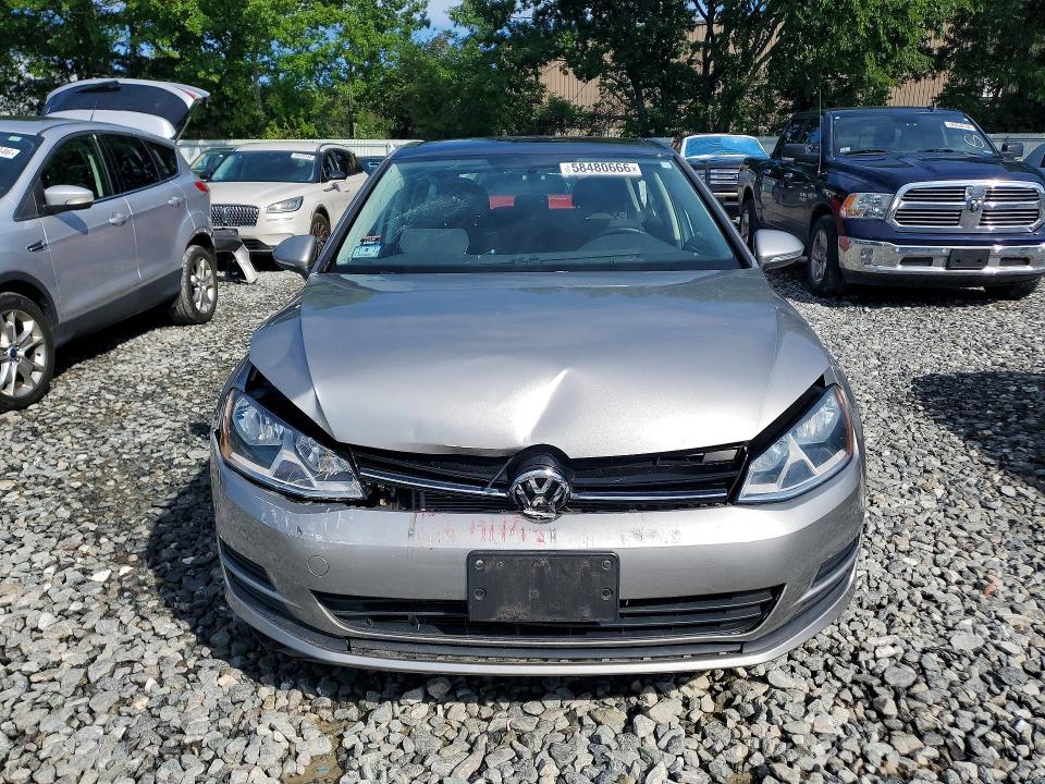 58480666 :رقم المزاد ، 3VW217AU8GM024616 vin ، 2016 Volkswagen Golf مزاد بيع