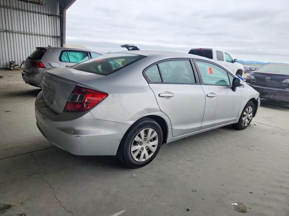 57628536 :رقم المزاد ، 2HGFB2F51CH562770 vin ، 2012 Honda Civic مزاد بيع