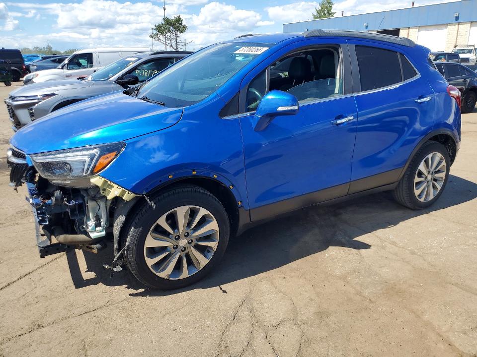 2018 Buick Encore მანქანა იყიდება აუქციონზე, vin: KL4CJASBXJB513979, აუქციონის ნომერი: 57200266
