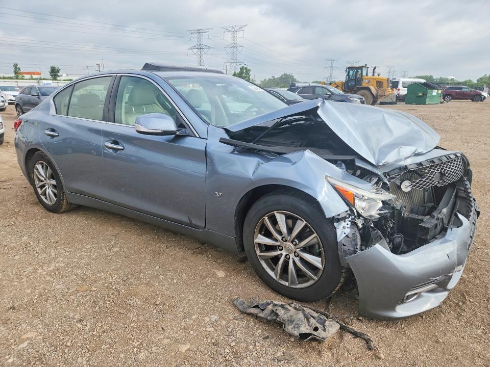 59019196 :رقم المزاد ، JN1BV7AP3EM672636 vin ، 2014 Infiniti Q50 مزاد بيع