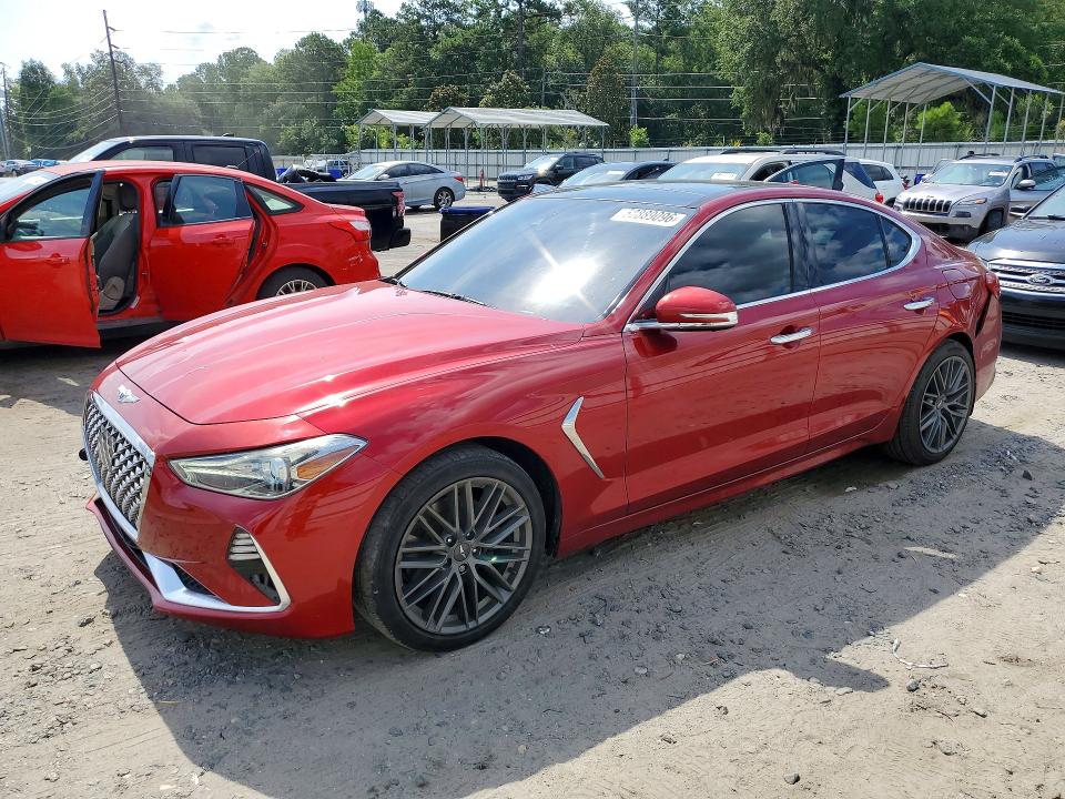 2019 Genesis G70 მანქანა იყიდება აუქციონზე, vin: KMTG44LA8KU024817, აუქციონის ნომერი: 58889096