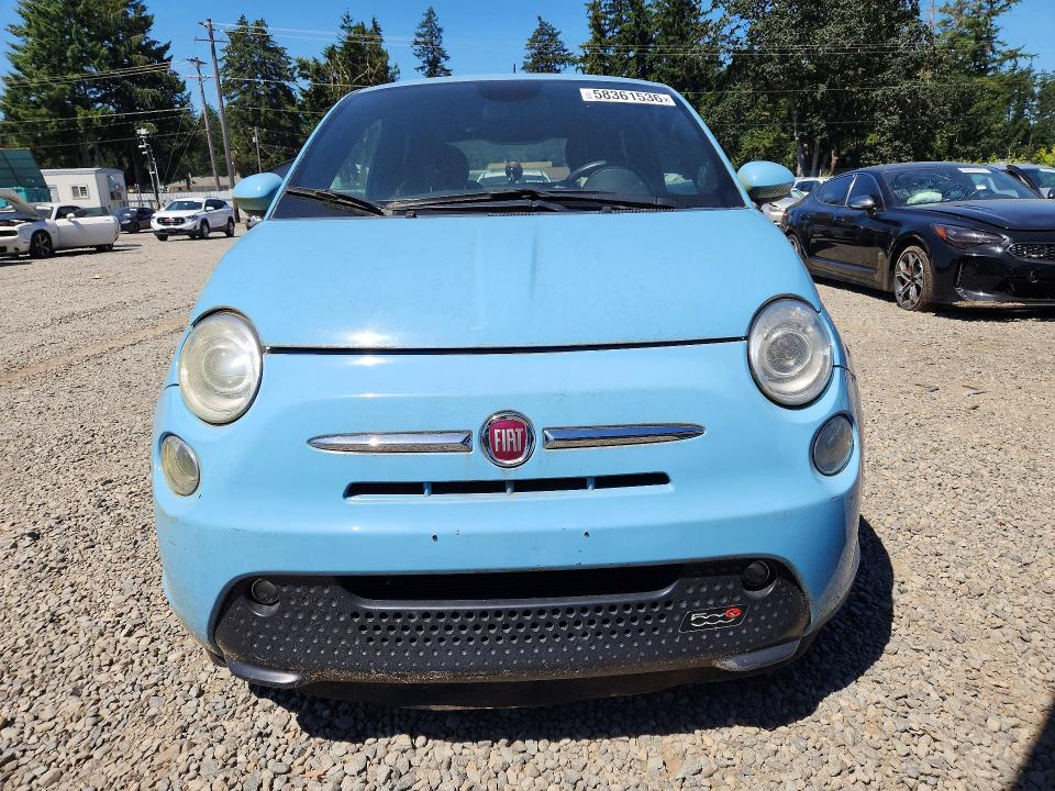2015 Fiat 500 მანქანა იყიდება აუქციონზე, vin: 3C3CFFGE5FT732852, აუქციონის ნომერი: 58361536