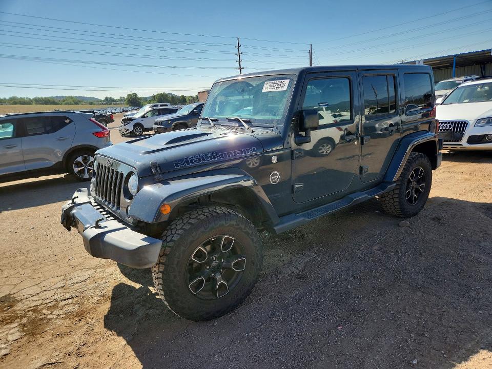 Продаж на аукціоні авто 2017 Jeep Wrangler Unlimited, vin: 1C4BJWEG9HL706294, номер лоту: 85982985