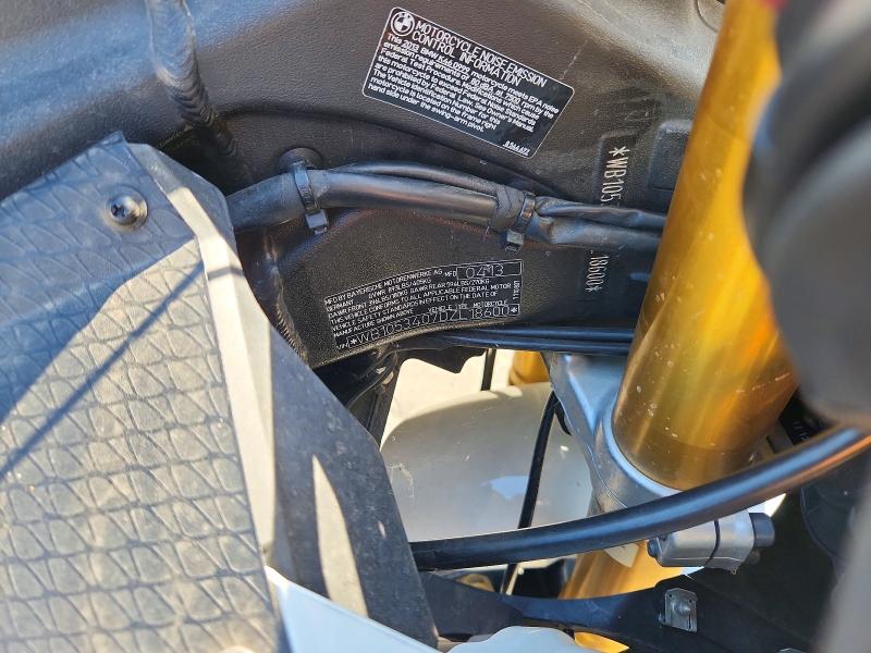 56873906 :رقم المزاد ، WB1053407DZL18600 vin ، 2013 Bmw S 1000 مزاد بيع
