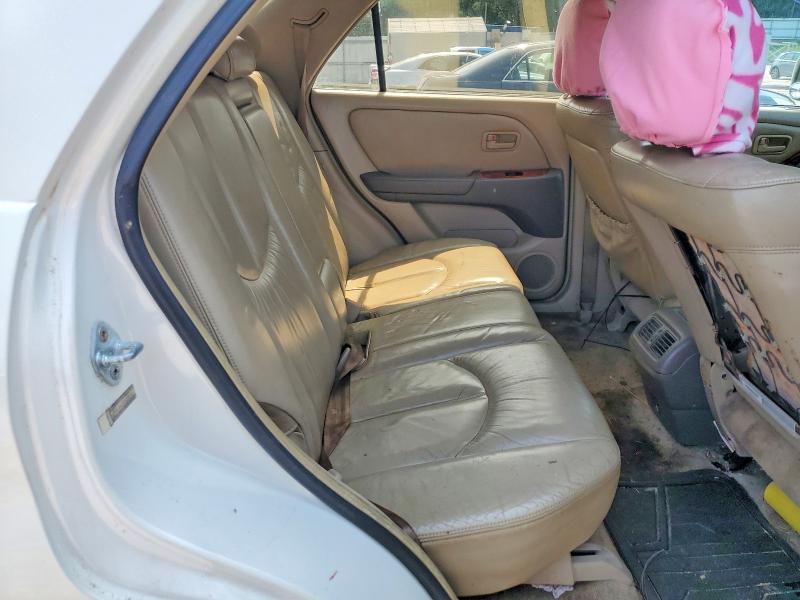 2000 Lexus Rx მანქანა იყიდება აუქციონზე, vin: JT6HF10U0Y0136285, აუქციონის ნომერი: 59081316