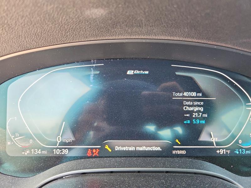 58994976 :رقم المزاد ، WBA33AG08NCK77093 vin ، 2022 Bmw 530xe مزاد بيع