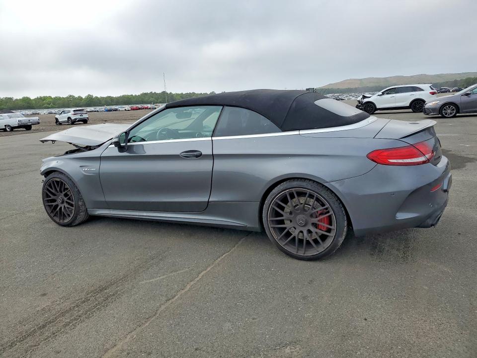 55996216 :رقم المزاد ، WDDWK8HB5HF491706 vin ، 2017 Mercedes-benz C مزاد بيع