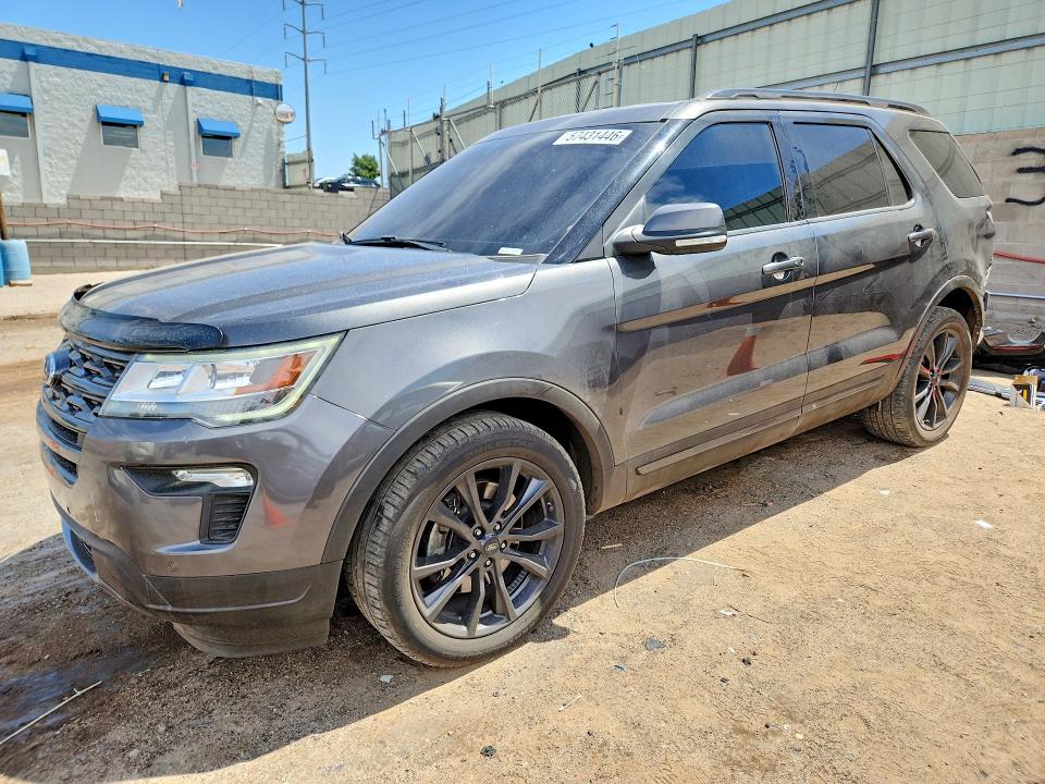 57431446 :رقم المزاد ، 1FM5K8D85JGA97960 vin ، 2018 Ford Explorer مزاد بيع