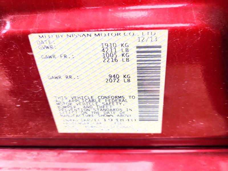 Aukcja sprzedaży 2014 Nissan Altima, vin: 1N4AL3AP2EC193840, numer aukcji: 56322286
