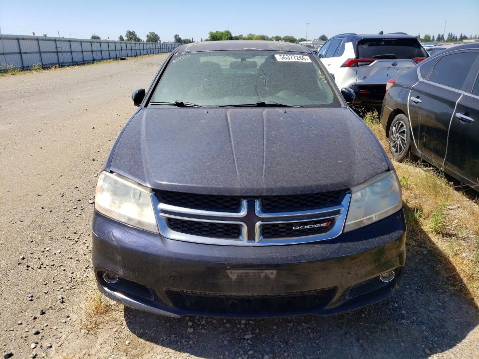 56377266 :رقم المزاد ، 1C3CDZEG9CN309814 vin ، 2012 Dodge Avenger مزاد بيع