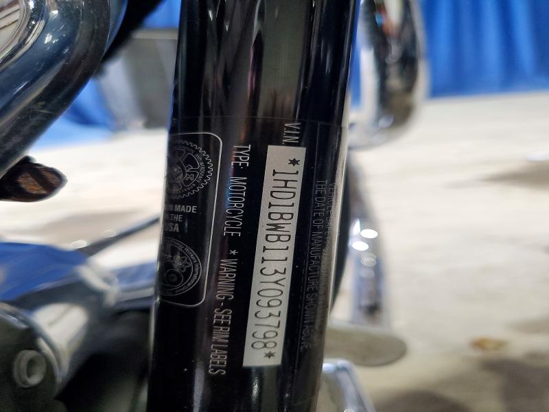 Продажа на аукционе авто 2003 Harley-davidson Flstci, vin: 1HD1BWB113Y093798, номер лота: 57834686