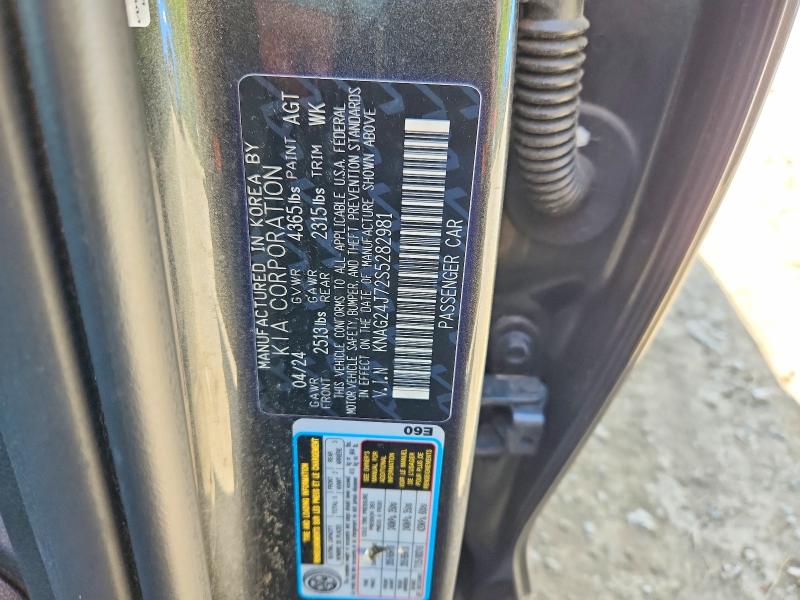 Продажа на аукционе авто 2025 Kia K5, vin: KNAG24J72S5282981, номер лота: 57115986